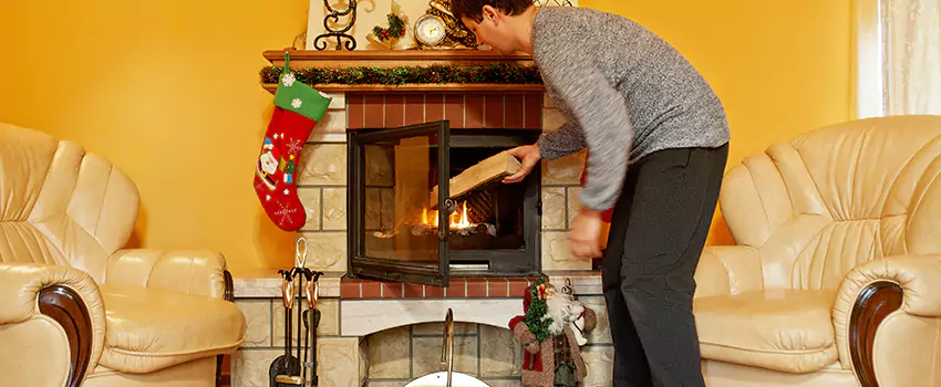 Gas to Wood-Burning Fireplace Conversion Services in Mount Pleasant, Michigan