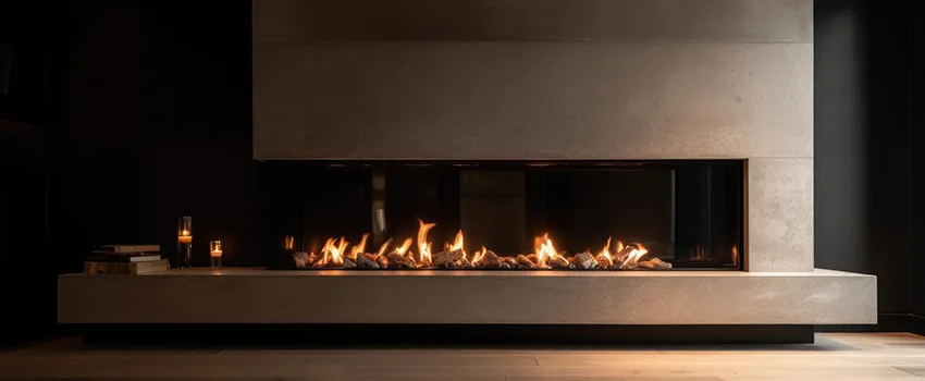 Gas Fireplace Ember Bed Design Services in Mount Pleasant, Michigan
