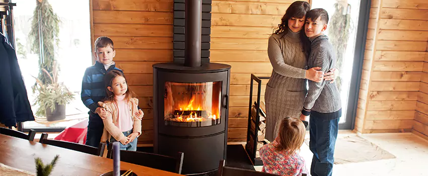 Morso Cast Iron Fireplace Insert Installation in Mount Pleasant, Michigan