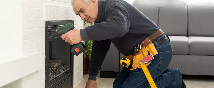 New Indoor Fireplace Installation in Mount Pleasant, Michigan