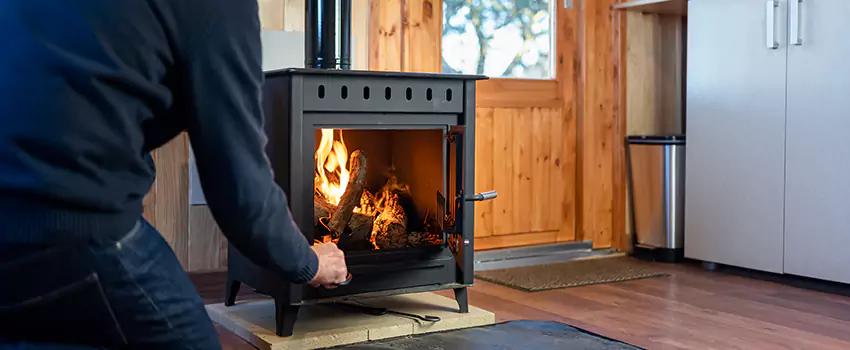 Open Hearth Wood Fireplace Installation in Mount Pleasant, MI