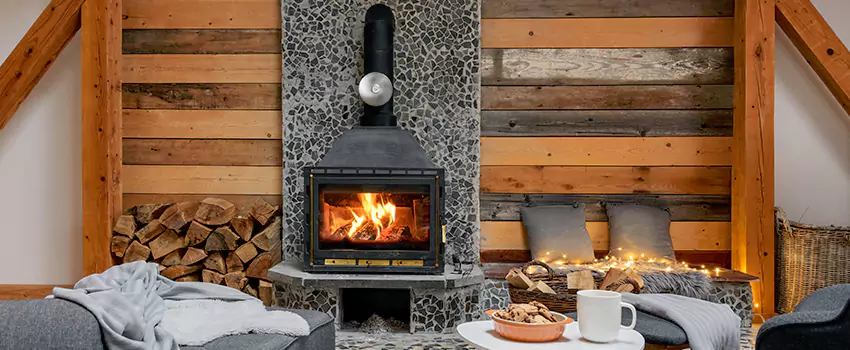 Thelin Hearth Products Direct Vent Gas Stove Fireplace Inspection in Mount Pleasant, Michigan