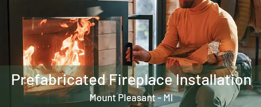  Prefabricated Fireplace Installation Mount Pleasant - MI